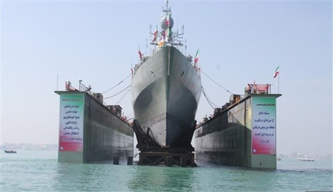 The first home made Iranian's oceangoing vessel