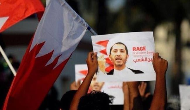 تظاهرات گسترده بحرینها در حمایت از شیخ سلمان + عکس