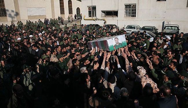 بالصور.. تشييع جثمان العميد الله دادي في طهران