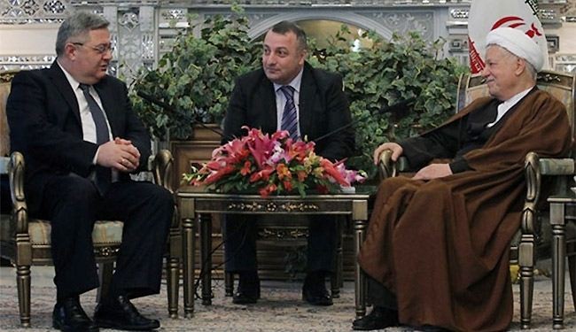 التعاون بين ايران وجورجيا مثال للدول الاسلامية والمسيحية