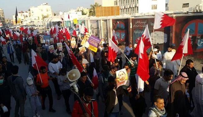 تظاهرات بحرینها درمحکومیت محاکمه شیخ سلمان+عکس