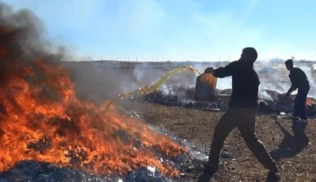 داعش ، کتاب های موصل را می سوزاند