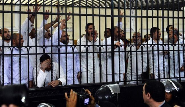 حکم اعدام 183 عضو اخوان المسلمین مصر صادرشد