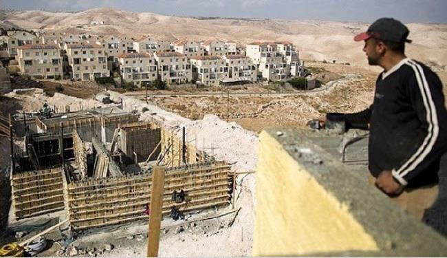 اشغال اراضی فلسطینی برای گسترش شهرکها