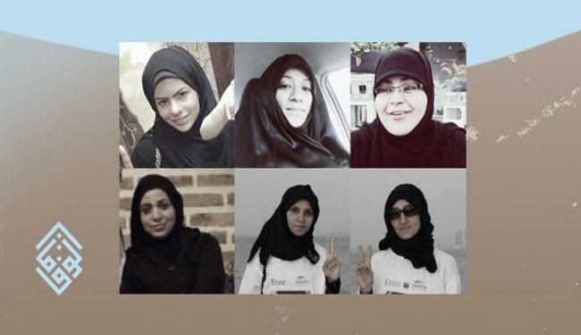 6 معتقلات بحرينيات؛ اثر اعتقال مريم سهوان وجليلة السيد