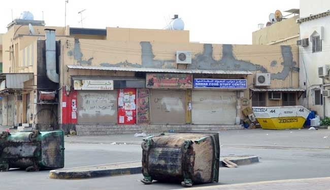 تداوم اعتصاب فراگیر در بحرین از نگاه دوربینها