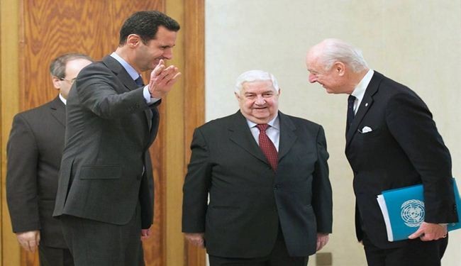 مفاجأة دي ميستورا: الأسد وافق على خطة حلب
