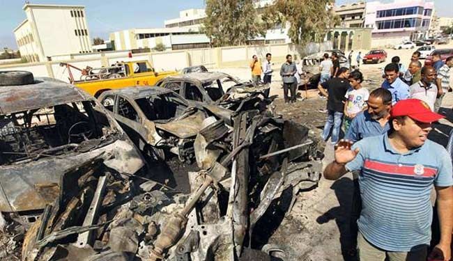 40 قتيلا و70 جريحا في 3 تفجيرات بمدينة القبة الليبية