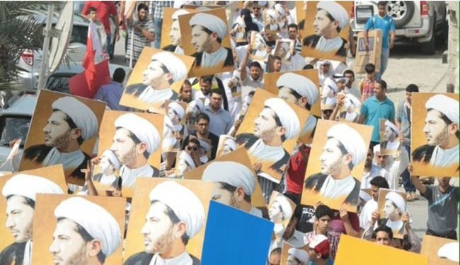 تظاهرات حاشدة في البحرين تنديدا بإعتقال الشيخ سلمان+صور