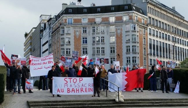 اعتصام في بروكسل تنديدا بالممارسات القمعية للسلطات في البحرين