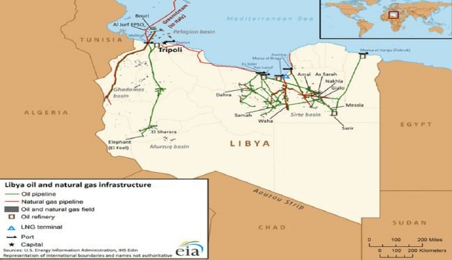 نگرانی از تلاش داعش  برای کنترل منابع نفتی لیبی
