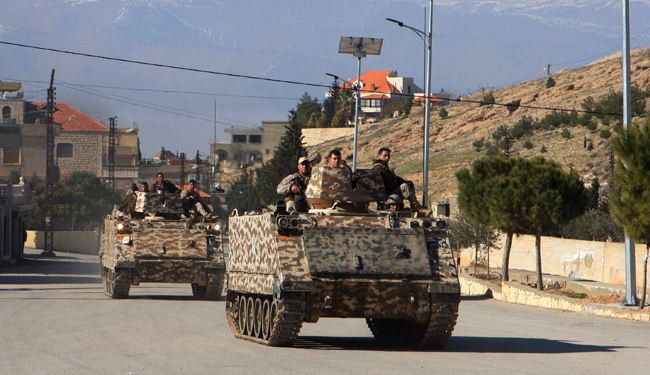 الجيش اللبناني يسيطر على تلال جراش في رأس بعلبك