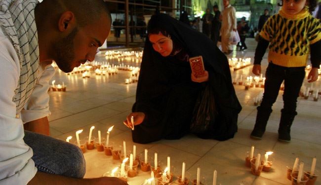 Candlelight Vigil for ISIS Victim’s in Imam Ali Shrine