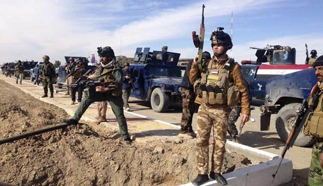 القوات العراقية تفتح ساتر الخط الأول لـ