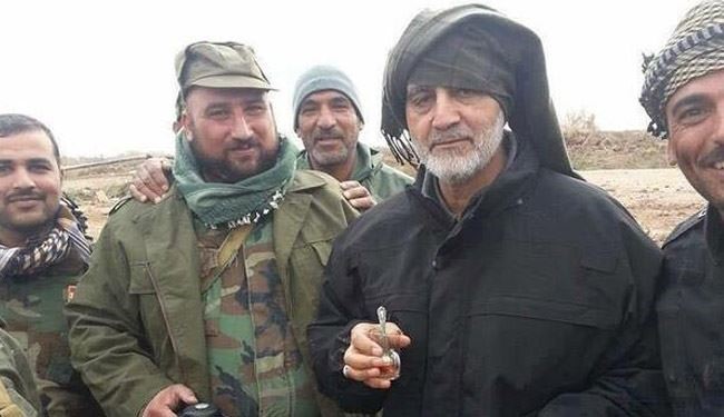 New Pics of General Qassem Suleimani in Tikrit Frontline