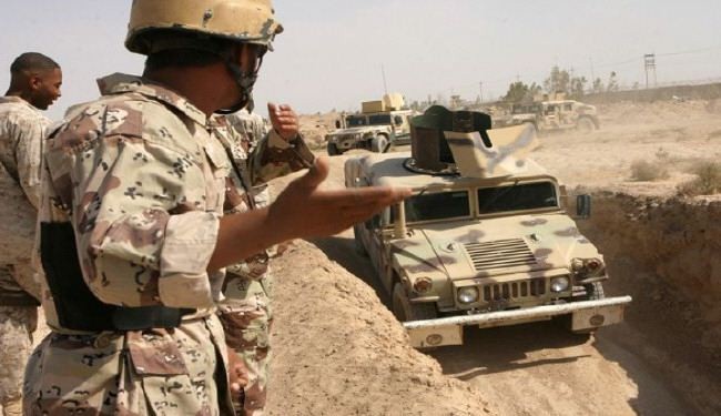 الجيش العراقي يطرد 
