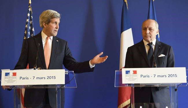 كيري وفابيوس يؤكدان حصول تقدم في المفاوضات النووية مع ايران
