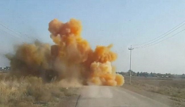 ISIS Using Chlorine Gas Roadside Bombs to Stop Iraqi advances