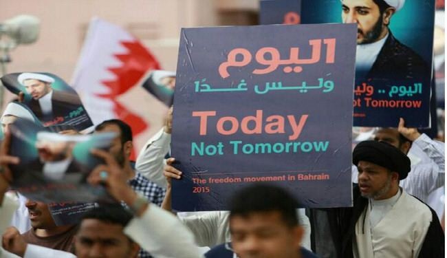 تظاهرات بالبحرين تطالب بالإفراج عن جميع الرموز والمعتقلين+صور