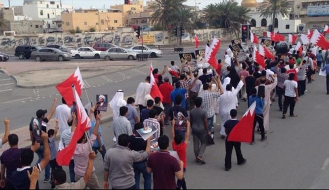 تظاهرات هزاران بحرینی برای آزادی زندانیان سیاسی