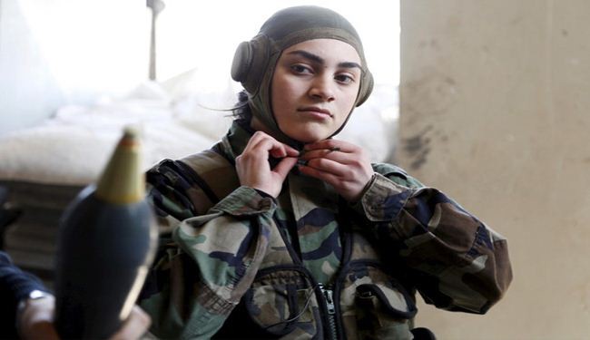 صور/ الكوماندوز النسائية السورية على خط المواجهة مع المسلحين