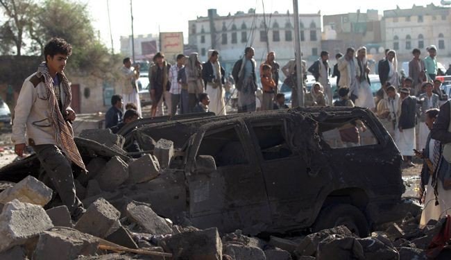 مجزرة مروعة بغارة سعودية على سوق شعبي بصعدة