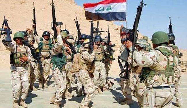 پرچم عراق بر فراز بیمارستان تکریت به اهتزاز درآمد