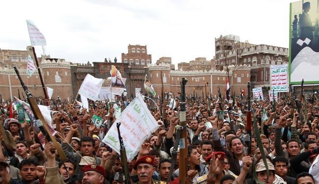 اعتراض گسترده یمنی‌ها به تجاوزات آمریکا و عربستان