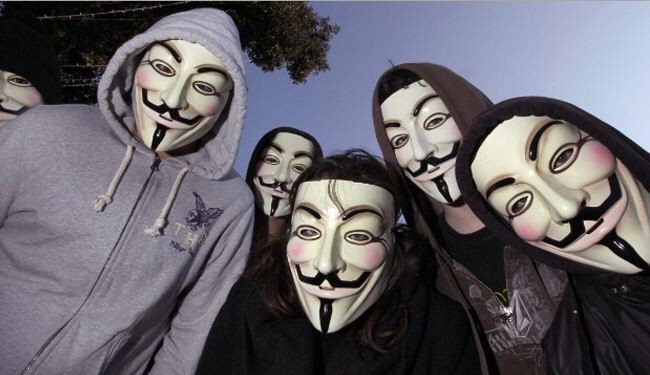 بالفيديو.. مجموعة هاكرز Anonymous تهدد تل ابيب بـ 