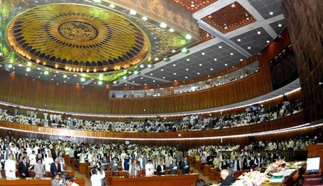 نشست پارلمان پاکستان درباره جنگ یمن