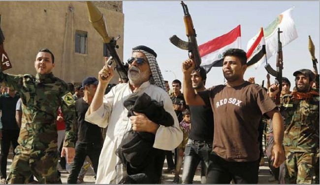 العبادي : سنسلح الحشد الشعبي بكل مكان من العراق