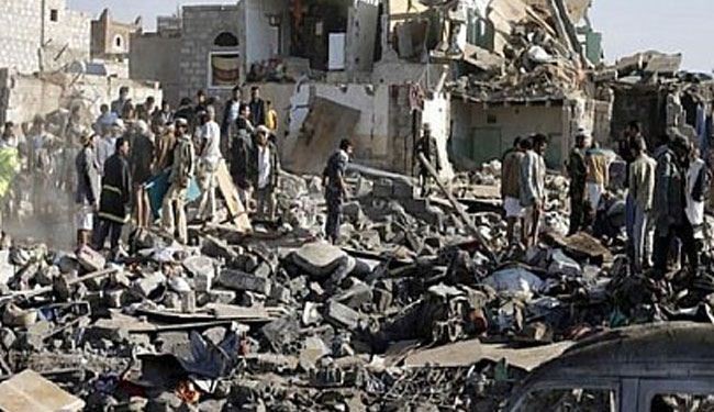 ادامه تجاوز جنگنده های عربستان به یمن