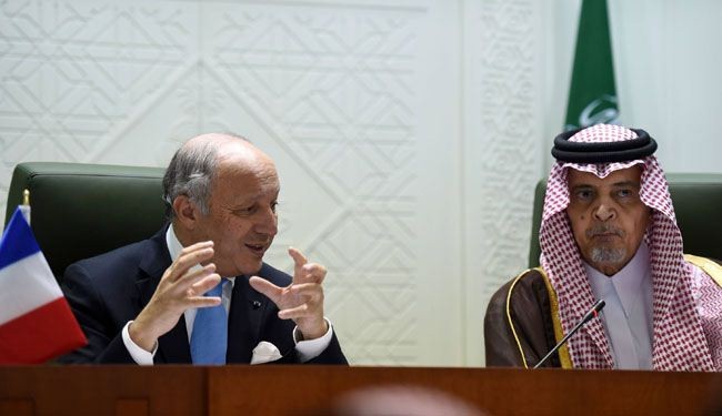 فابيوس في الرياض لدعم العدوان على اليمن، وصفقات جديدة