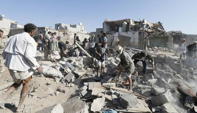 العدوان السعودي يستهدف منازل سكنية في صعدة