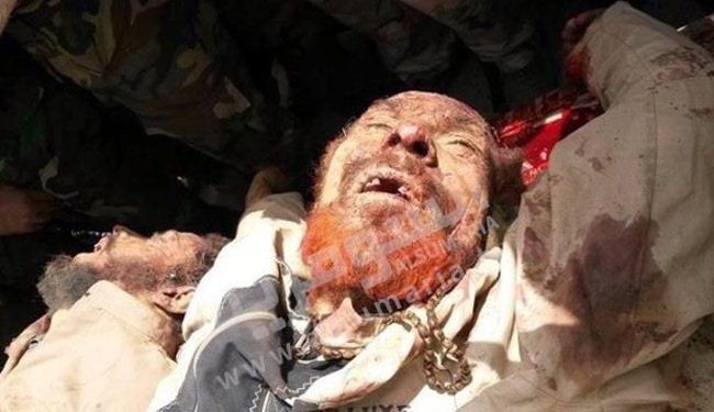 (صور) مقتل الإرهابي عزت الدوري نائب صدام بمنطقة حمرين