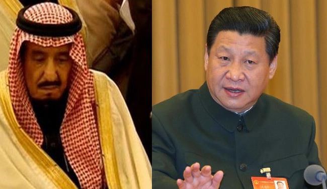الرئيس الصيني للملك السعودي: ينبغي حل أزمة اليمن سياسياً