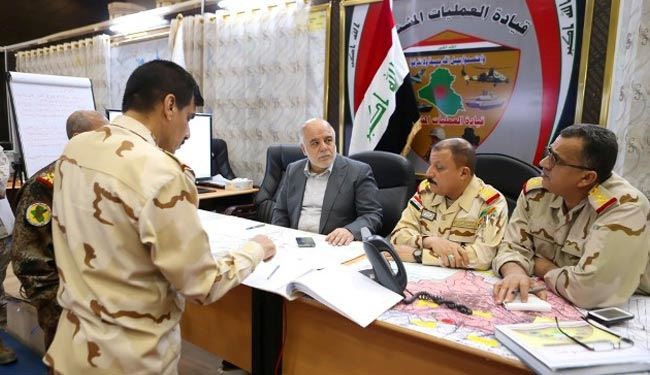 بازدید نخست وزیر عراق از مقر عملیات مشترک