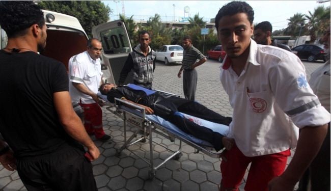 اصابة فلسطينيين اثنين برصاص الاحتلال جنوب قطاع غزة