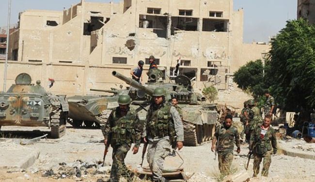 جيش سوريا يعزز مواقعه بمحيط جسر الشغور ويدك المسلحين