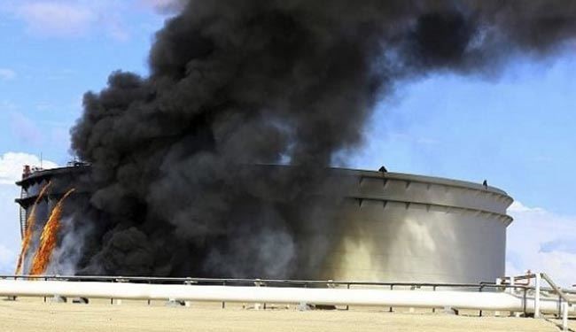 خبرهای تأیید نشده از آتش گرفتن برخی انبارهای نفت بیجی