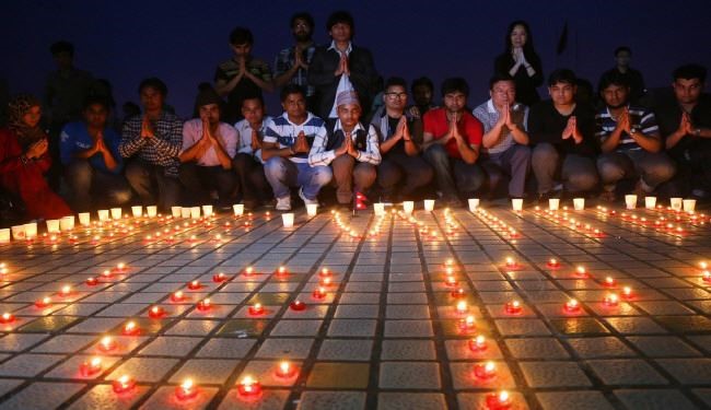 افزایش قربانیان فاجعه زلزله در نپال + عکس