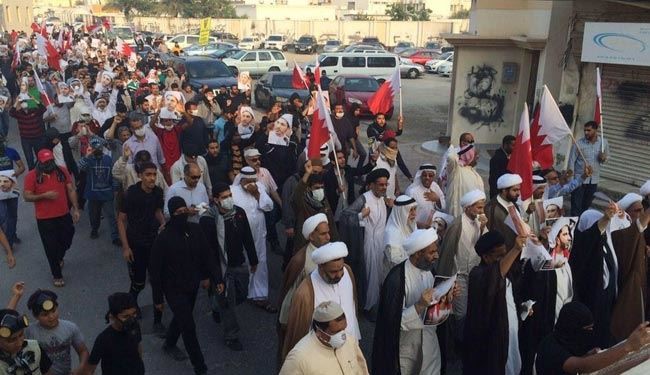 ادامه اعتراض بحرینی ها به بازداشت شيخ سلمان
