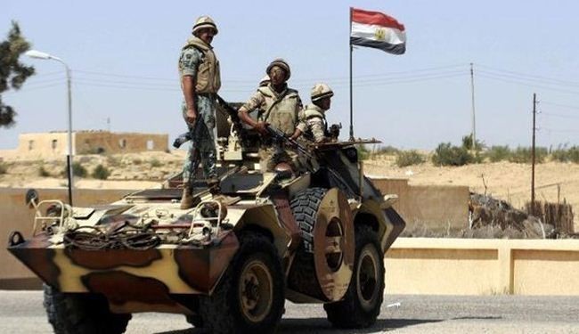 ارتش مصر از هلاکت 29 تروریست در سینا خبر داد