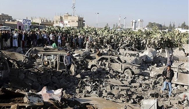 گزارش خبرنگار العالم از ادامه جنایات سعودی‌ها در یمن