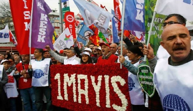 ترکیه، کارگران معترض را تروریست نامید
