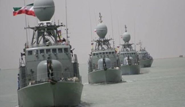 Iranian naval forces warned American and French forces