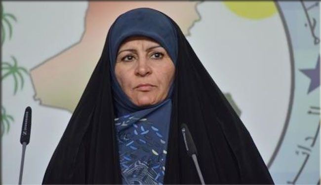 نائبة عراقية تهاجم زيارة البارزاني والنجيفي والعيساوي لواشنطن