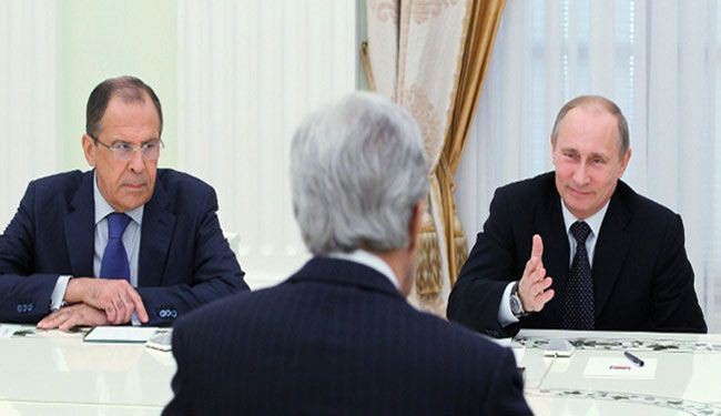 كيري يلتقي بوتين في سوتشي الروسية