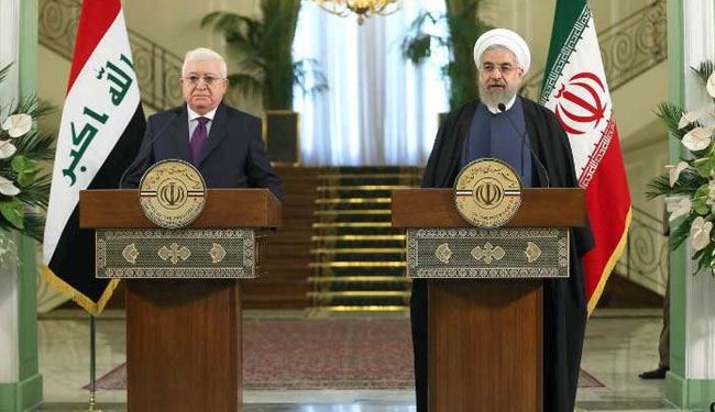 روحاني: لن نسمح لأي بلد باثارة الخلافات في العراق وتقسيمه