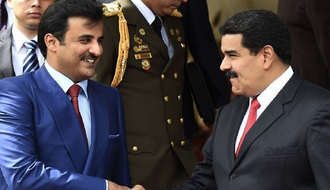 فنزويلا تسعى مع قطر 